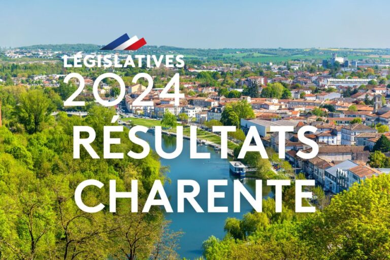 CARTE. Résultats législatives 2024 dans la Charente : les candidats sortants sont réélus
